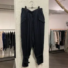 YOHJI YAMAMOTO ヨウジヤマモト 裾 ストラップ パンツのサムネイル