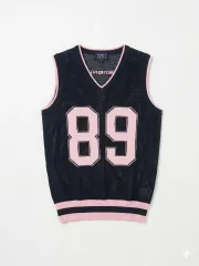 PEARLY GATES ネイビー 89 ニット ベスト 1のサムネイル