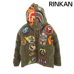レディメイド ×アベイシングエイプ A BATHING APE  21AW  RM-I01-0000-108 パッチワークダウンジャケット メンズ 1のサムネイル