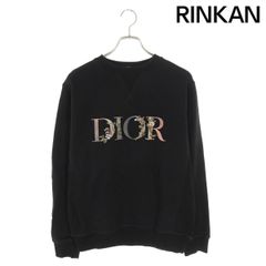 Dior ディオール フローラル ロゴ刺繍 クルーネック スウェット 