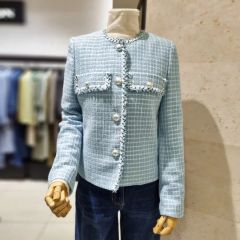 定価14万 極美品 FOXEYフォクシーツイードノーカラージャケット 