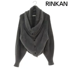 ジョンローレンスサリバン  JLS RIBED SHAGGY OVER HI-NECK KNIT CARDIGAN 4D009-0325-34 リブドシャギーハイネックカーディガン レディース ONE SIZEのサムネイル