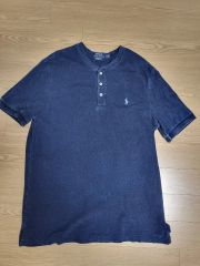 polo by Ralph Lauren 半袖ヘンリーネックtシャツ y2k短丈 - メルカリ