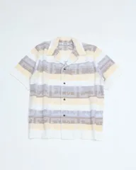COOHEM コーヘン HAWAIIAN QUILT KNIT SHIRT 13-262-019 WHITEのサムネイル