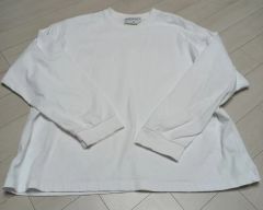 myday マイデイ ロング Tシャツ 長袖 カットソー ホワイト ノン 