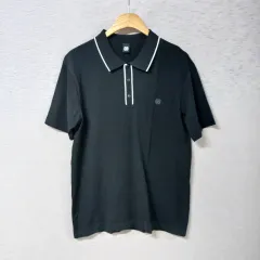 B4-19/DAKS ブラック 半袖 Tシャツ メンズのサムネイル