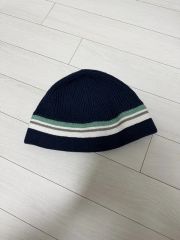 美品】JIMMY CHOO ベースボールキャップ ベージュ×黒レザー 男女兼用