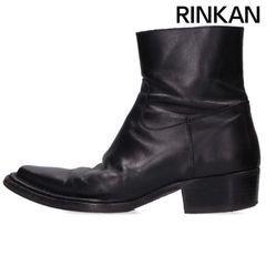 2様専用】Rick Owens レザー ウェッジブーツ 37 ブラック - メルカリ