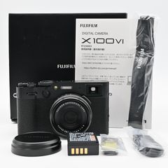 FUJIFILM X100VI ブラック ショット数 89回 ほぼ新品 - メルカリ