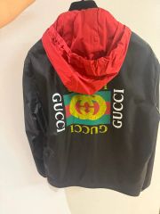 GUCCIウィンドブレーカー フーデッドジャケット 12歳用（150cm/72