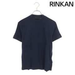 PRADA プラダ Tシャツ クルーネック ラバーロゴパッチ ポリエステル 