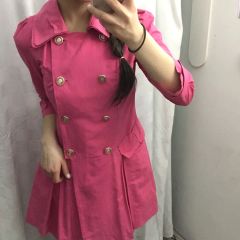 美品 Rouje Paris ワンピース ドット 黒 赤 ジレ ルージュ 38 - メルカリ