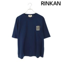 HERMES エルメス Tシャツ ネイビー XS 鹿の子編み - メルカリ