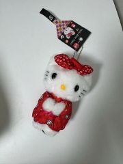 レア ハローキティ 着物 京都 日本 和風 ぬいぐるみ キーホルダー 新品‬