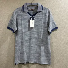 Do CLASSE  スキッパーポロ　ポロシャツ　S ブルーのサムネイル