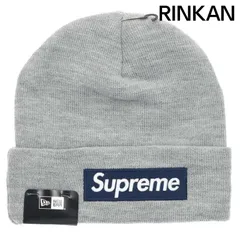 シュプリーム ×ニューエラ New Era  25AW  New Era Box Logo Beanie ボックスロゴビーニーニット帽 メンズ