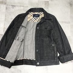 美品 BURBERRYLONDON デニムジャケット ノバチェック裏地 Sサイズ