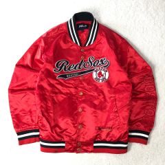 メジャーリーグ　ボストンレッドソックス　スタジャン ボストン・レッドソックス スタジャン ネイビー - メルカリ