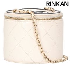 正規品CHANEL カンボンライン ココマークショルダーバッグシルバー金具 