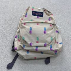 JANSPORT リバーシブル(ヒョウ柄/ドット柄)バックパック - メルカリ