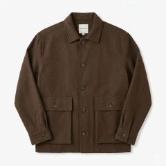 UNFOLLOW faded cotton cocoon blouson - メルカリ