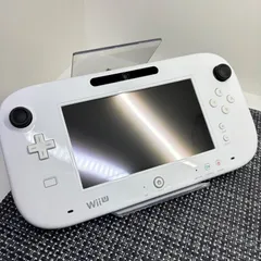 【フルメンテナンス】WiiU ゲームパッドのみ ホワイト 白色 b