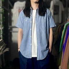 KAPITAL チャイナ風デニム半袖シャツ - メルカリ