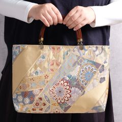 一点物 帯リメイクバッグ 袋帯 フォーマルバッグ 正倉院 和装 結婚式