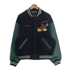 Supreme ナンバーナイン ミッキーマウス バーシティジャケット 最終