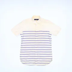 S POLO RALPH LAUREN ストライプ半袖シャツ 0417U