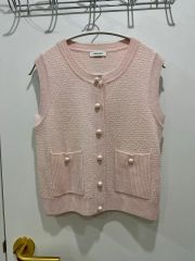 SANDRO スキッパーニット ベージュ - メルカリ