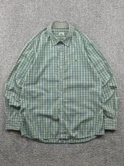 LACOSTE ラコステ チェック CHECK シャツ ( 42 ) / 11926