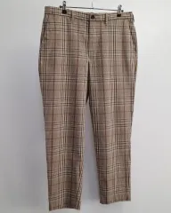 gu / チェックパンツ