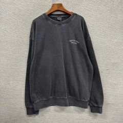 雰囲気抜群】90s USA製 SANTEE 茄子紺 ボロスウェット XL - メルカリ