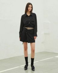 新品未使用タグ付き LACEUP SWEAT BUSTIER BLACK - メルカリ