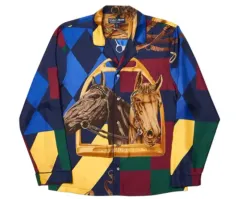 L パレス ラルフローレン パジャマ シャツ PALACE RALPH LAURENのサムネイル