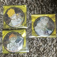 ジョジョ 黄金の風 ザジョジョワールド 缶バッジ ジョルノ まとめ売り