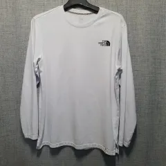 THE NORTH FACE ザノースフェイス メンズ 白 長袖Tシャツ 105