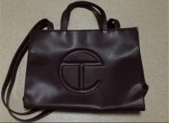 テルファー Mサイズ ブラウン トートバッグのサムネイル