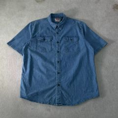 Supreme シュプリーム デニム半袖シャツ Mサイズ - メルカリ
