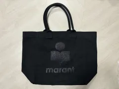 Isabel Marant イサベル マラン Marant マラン 옌키 ロゴ トートバッグ ブラックのサムネイル