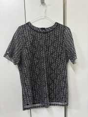 AKRIS アクリス 半袖 シルクシャーリング トップス - メルカリ