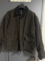 希少美品 HAROLD'S GEAR ベリーショートブルゾン F ボルドーベスト