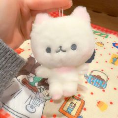 白猫 特大ぬいぐるみ 昭和レトロ ビンテージ ファンシートイ 当時物