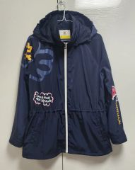 ラスト・最終値下】ジーフォアおしゃれ防風ブルゾン⚫︎ペップラム
