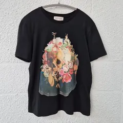 Alexander McQueen スカル フラワー プリンティング 半袖 Tシャツのサムネイル