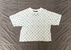 ルイヴィトン エスカルプリンテッドTシャツ モノグラム XS レディース