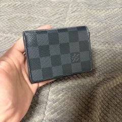 関西限定刻印】ルイヴィトン ダミエグラフィット 名刺入れ ICチップ 