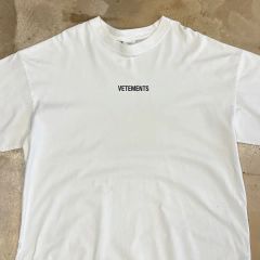 VETEMENTS 19SS Tシャツ ホワイト WORLD 正規購入品 希少 - メルカリ