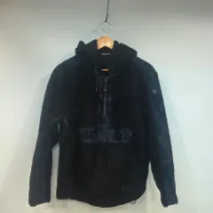 BLACK YAK ダークネイビーxカモフラ 防風 ボアアノラックのサムネイル